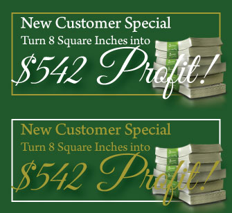 New Customer Special