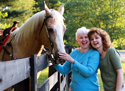 Mary Holman and Kaye Holder